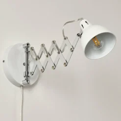 hofstein Applique murale Saxon Blanc, 1 lumière* Appliques