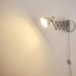 hofstein Applique murale Saxon Blanc, 1 lumière* Appliques