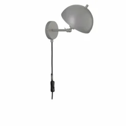 SCHÖNER WOHNEN-Kollektion Applique murale KIA Gris, 1 lumière* Appliques