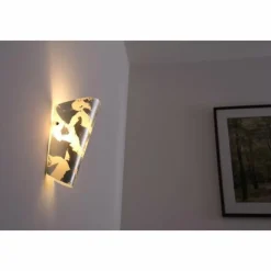 Luminaires Selene Applique murale Selene Argenté, Blanc, 1 lumière