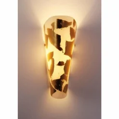 Luminaires Selene Applique murale Selene Or, Blanc, 1 lumière