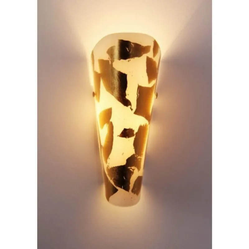 Luminaires Selene Applique murale Selene Or, Blanc, 1 lumière