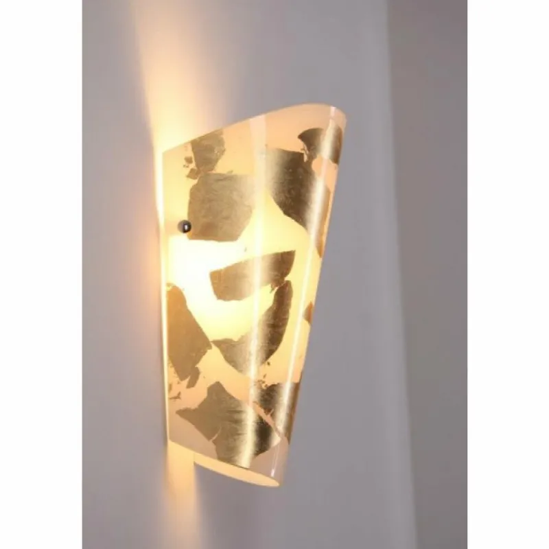 Luminaires Selene Applique murale Selene Or, Blanc, 1 lumière