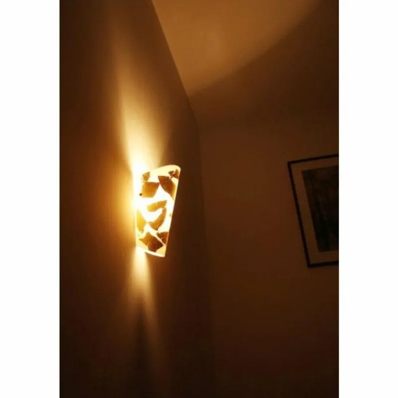 Luminaires Selene Applique murale Selene Or, Blanc, 1 lumière