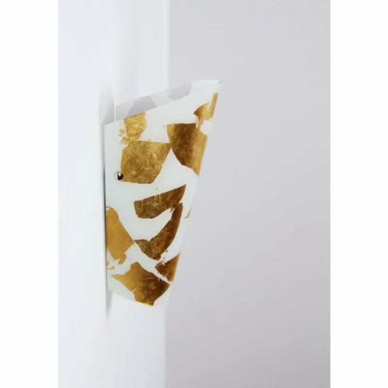 Luminaires Selene Applique murale Selene Or, Blanc, 1 lumière