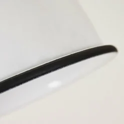 Lampes Vintages & Rétros-hofstein Applique murale Selki Noir, Blanc, 1 lumière