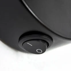 Lampes Vintages & Rétros-hofstein Applique murale Sezze Noir, 1 lumière