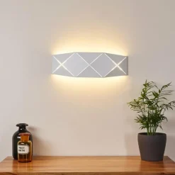 hofstein Applique murale Shouver LED Blanc, 1 lumière* Appliques