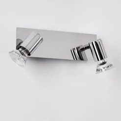 hofstein Applique murale Sibarco Chrome, 2 lumières