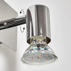 hofstein Applique murale Sibarco LED Chrome, 2 lumières