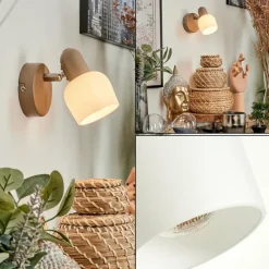 hofstein Applique murale Sivol Beige, Sable, 1 lumière