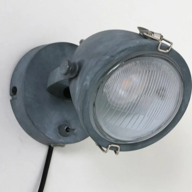 Lampes Industrielles-Luminaires Steinhauer Applique murale Steinhauer Mexlite Gris, 1 lumière