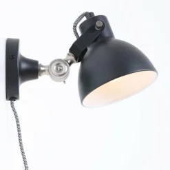 Luminaires Steinhauer Applique murale Steinhauer Mexlite Noir, 1 lumière* Appliques