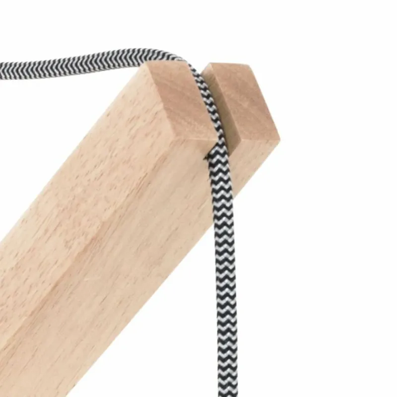 Luminaires Scandinaves-Luminaires Steinhauer Applique murale Steinhauer Mexlite Brun, Bois clair, Nickel mat, 1 lumière