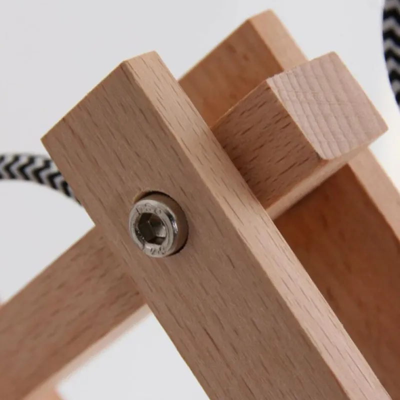 Luminaires Scandinaves-Luminaires Steinhauer Applique murale Steinhauer Woody Bois clair, Blanc, 1 lumière