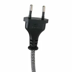 Lampes En Tissu-Luminaires Steinhauer Applique murale Steinhauer Mexlite Beige, Bois clair, Noir, 1 lumière