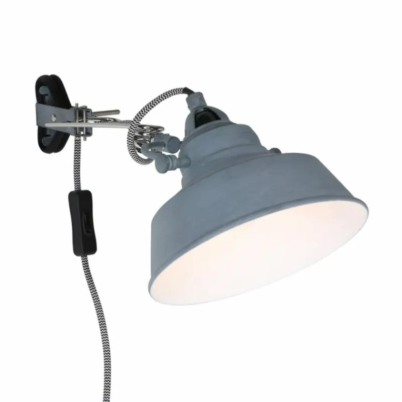 Lampes Industrielles-Luminaires Steinhauer Applique murale Steinhauer MEXLITE Gris, 1 lumière