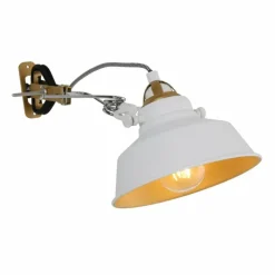 Lampes Industrielles-Luminaires Steinhauer Applique murale Steinhauer MEXLITE Blanc, 1 lumière