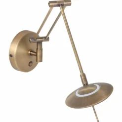 Luminaires Steinhauer Applique murale Steinhauer Zodiac LED Bronze, 1 lumière* Éclairage Led