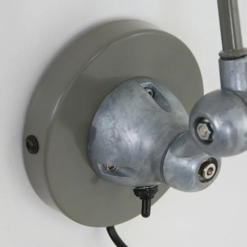 Luminaires Steinhauer Applique murale Steinhauer Darvin Gris, Vert, 1 lumière