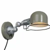 Luminaires Steinhauer Applique murale Steinhauer Darvin Gris, Vert, 1 lumière