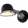 Luminaires Steinhauer Applique murale Steinhauer Darvin Gris, Noir, 1 lumière