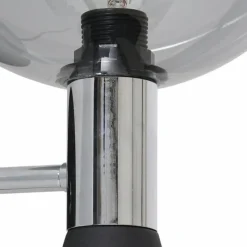 Suspension Verre Fumé-Luminaires Steinhauer Applique murale Steinhauer Anne Fastlåst Noir, 2 lumières