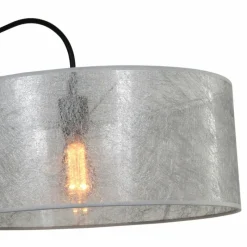 Lampes En Tissu-Luminaires Steinhauer Applique murale Steinhauer Gramineus Noir, Argenté, 1 lumière