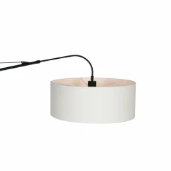 Lampes En Tissu-Luminaires Steinhauer Applique murale Steinhauer Gramineus Noir, Blanc, 1 lumière