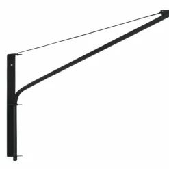 Lampes En Tissu-Luminaires Steinhauer Applique murale Steinhauer Gramineus Gris, Noir, 1 lumière
