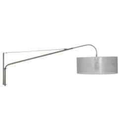Lampes En Tissu-Luminaires Steinhauer Applique murale Steinhauer Gramineus Acier inoxydable, Argenté, 1 lumière