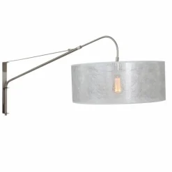 Lampes En Tissu-Luminaires Steinhauer Applique murale Steinhauer Gramineus Acier inoxydable, Argenté, 1 lumière