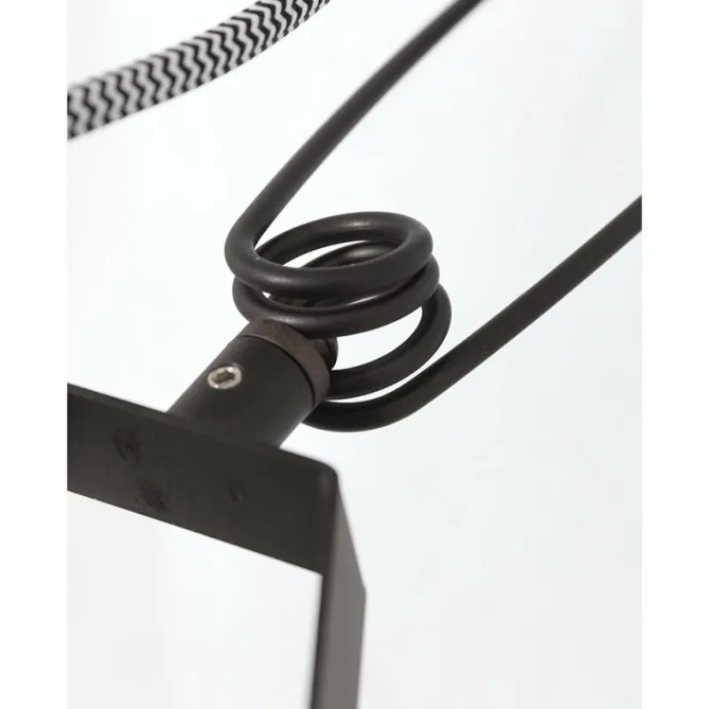 Lampes Industrielles-Luminaires Steinhauer Applique murale Steinhauer Gearwood Anthracite, 1 lumière