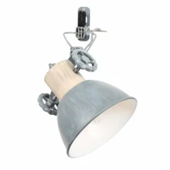 Lampes Industrielles-Luminaires Steinhauer Applique murale Steinhauer Gearwood Gris, 1 lumière