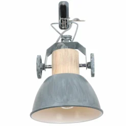 Lampes Industrielles-Luminaires Steinhauer Applique murale Steinhauer Gearwood Gris, 1 lumière