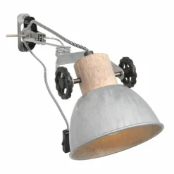 Lampes Industrielles-Luminaires Steinhauer Applique murale Steinhauer Gearwood Nickel mat, 1 lumière