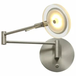 Luminaires Steinhauer Applique murale Steinhauer Turound LED Acier inoxydable, 1 lumière* Éclairage Led