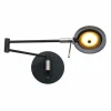 Luminaires Steinhauer Applique murale Steinhauer Turound LED Noir, 1 lumière* Éclairage Led