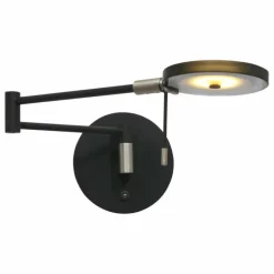 Luminaires Steinhauer Applique murale Steinhauer Turound LED Noir, 1 lumière* Éclairage Led