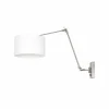 Lampes En Tissu-Luminaires Steinhauer Applique murale Steinhauer Prestige Chic Acier brossé, 1 lumière