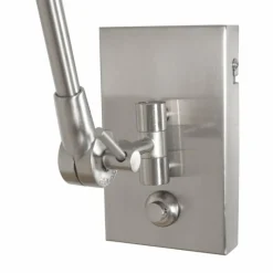 Lampes En Tissu-Luminaires Steinhauer Applique murale Steinhauer Prestige Chic Acier brossé, 1 lumière