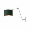 Lampes En Tissu-Luminaires Steinhauer Applique murale Steinhauer Prestige Chic Acier brossé, 1 lumière
