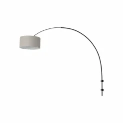 Lampes En Tissu-Luminaires Steinhauer Applique murale Steinhauer Sparkled Light Noir, 1 lumière