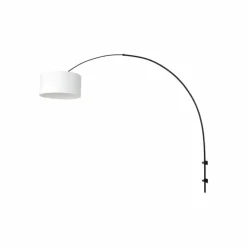 Lampes En Tissu-Luminaires Steinhauer Applique murale Steinhauer Sparkled Light Noir, 1 lumière