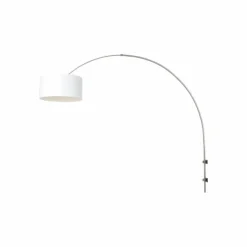 Lampes En Tissu-Luminaires Steinhauer Applique murale Steinhauer Sparkled Light Acier brossé, 1 lumière