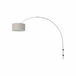 Lampes En Tissu-Luminaires Steinhauer Applique murale Steinhauer Sparkled Light Acier brossé, 1 lumière