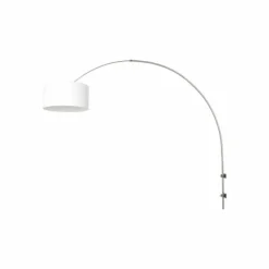 Lampes En Tissu-Luminaires Steinhauer Applique murale Steinhauer Sparkled Light Acier brossé, 1 lumière
