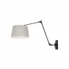 Lampes En Tissu-Luminaires Steinhauer Applique murale Steinhauer Prestige Chic Noir, 1 lumière