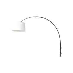 Lampes En Tissu-Luminaires Steinhauer Applique murale Steinhauer Sparkled Light Noir, 1 lumière