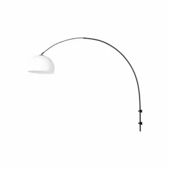 Lampes En Tissu-Luminaires Steinhauer Applique murale Steinhauer Sparkled Light Noir, 1 lumière